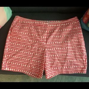 Biden Red w/White Polka Dots Shorts